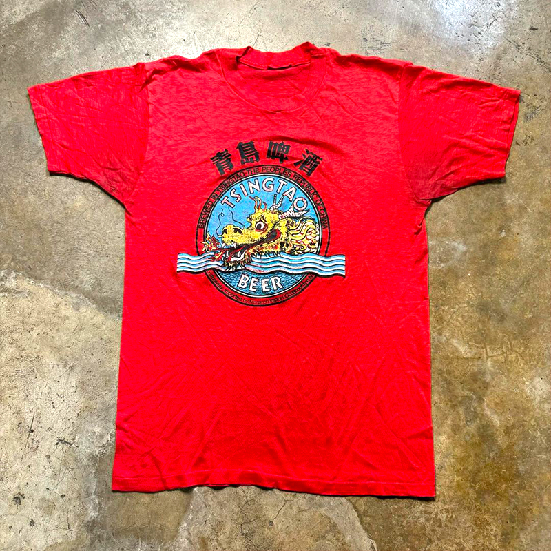 青岛啤酒 青島ビール Tsingtao Beer Tシャツ - SELECT SHOP GOMA 青岛啤酒 青島ビール Tsingtao Beer Tシャツ - SELECT SHOP GOMA