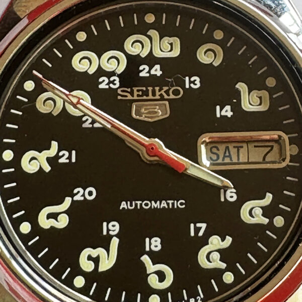 SEIKOタイ文字時計3